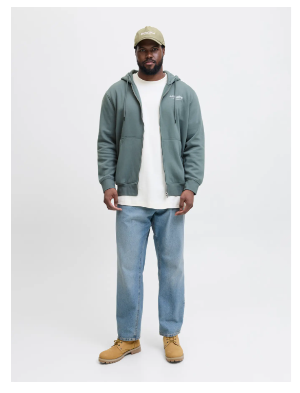 Casaco de Malha ZIP HOOD