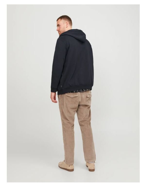 Casaco Malha BASIC ZIP HOOD BRADLEY