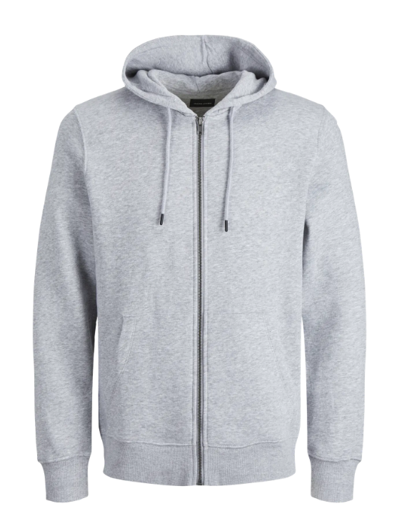 Casaco Malha BASIC ZIP HOOD BRADLEY