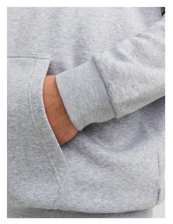 Casaco Malha BASIC ZIP HOOD BRADLEY