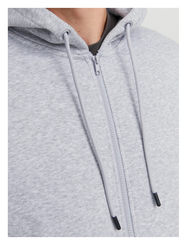 Casaco Malha BASIC ZIP HOOD BRADLEY