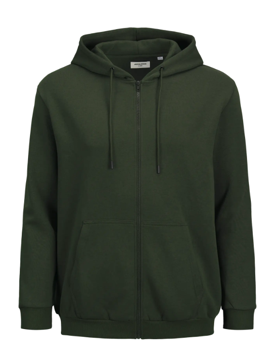 Casaco Malha BASIC ZIP HOOD BRADLEY