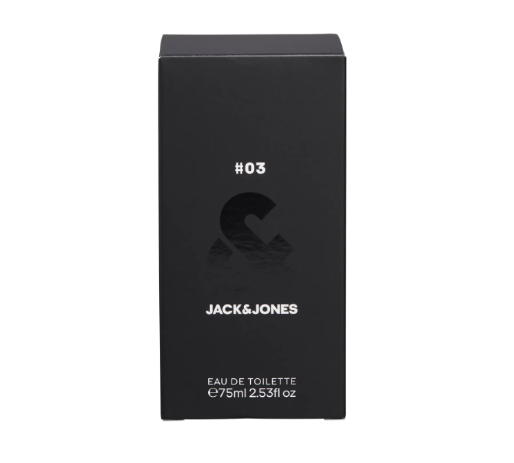 Perfume JAC#03 BLACK FRAGRANCE 75 ML